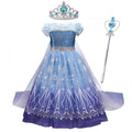 Princess Costume Carnival Outfit for Children 4 to 10 Years Old