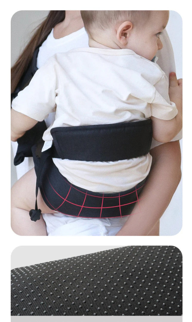 Baby carrier with adjustable carrying system