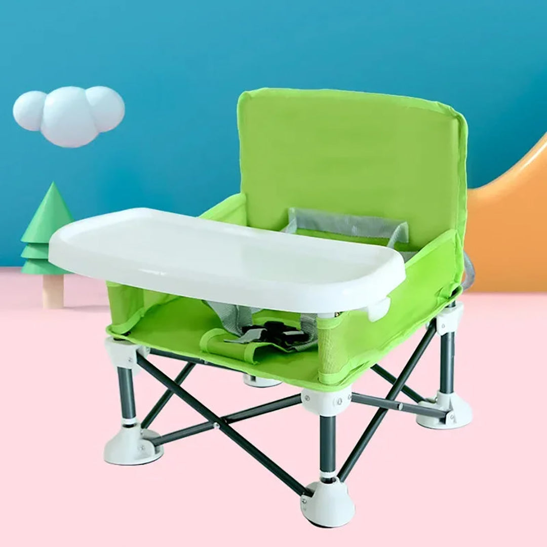 High chair for children safe and comfortable seating