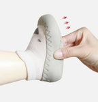 Baby boots for first steps with non-slip sole