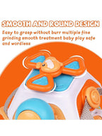 Montessori block toy for motor development, BPA-free