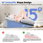 Ergonomic baby pillow for better sleep support
