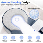 Ergonomic baby pillow for better sleep support