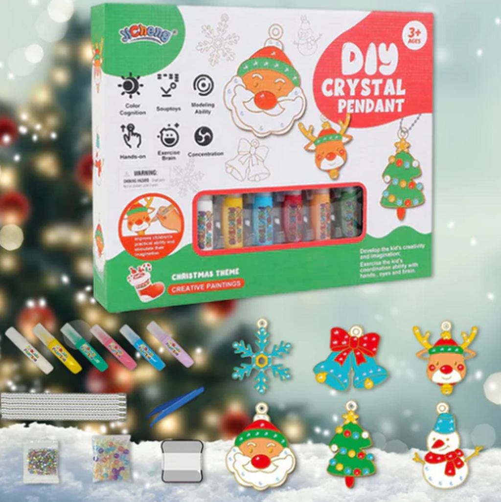 Crystal pendant making kit DIY jewelry set