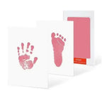 Hand and Footprint Set for Baby with Frame, Mess-Free