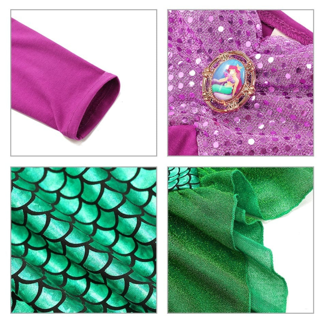 Mermaid costume for infants and children
