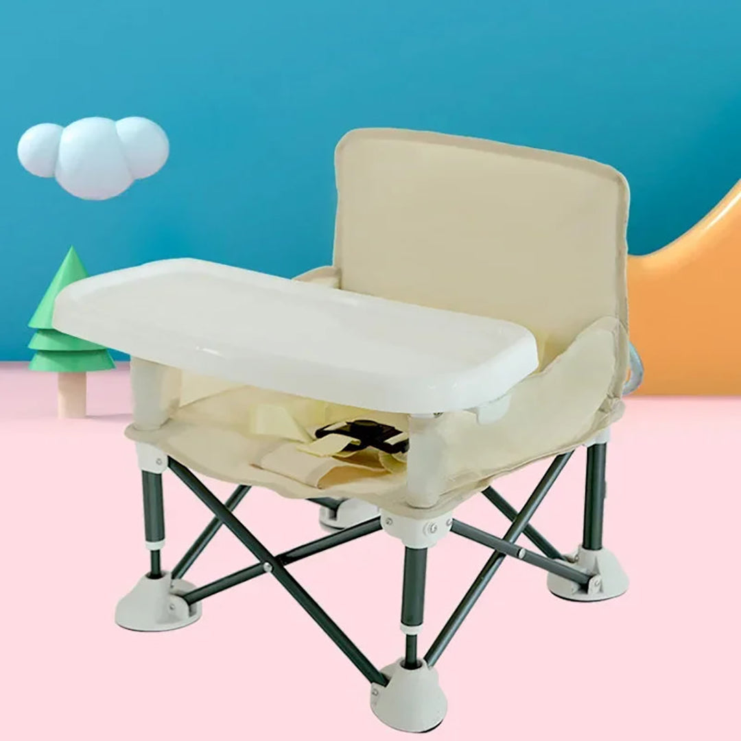 High chair for children safe and comfortable seating