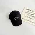 Unisex kids' cap with a brim and NYC embroidery
