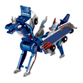 Magnetic Transforming Car and Robot Toy