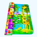 Foldable foam mat for infants, double-sided and non-slip, 180 x 120 cm