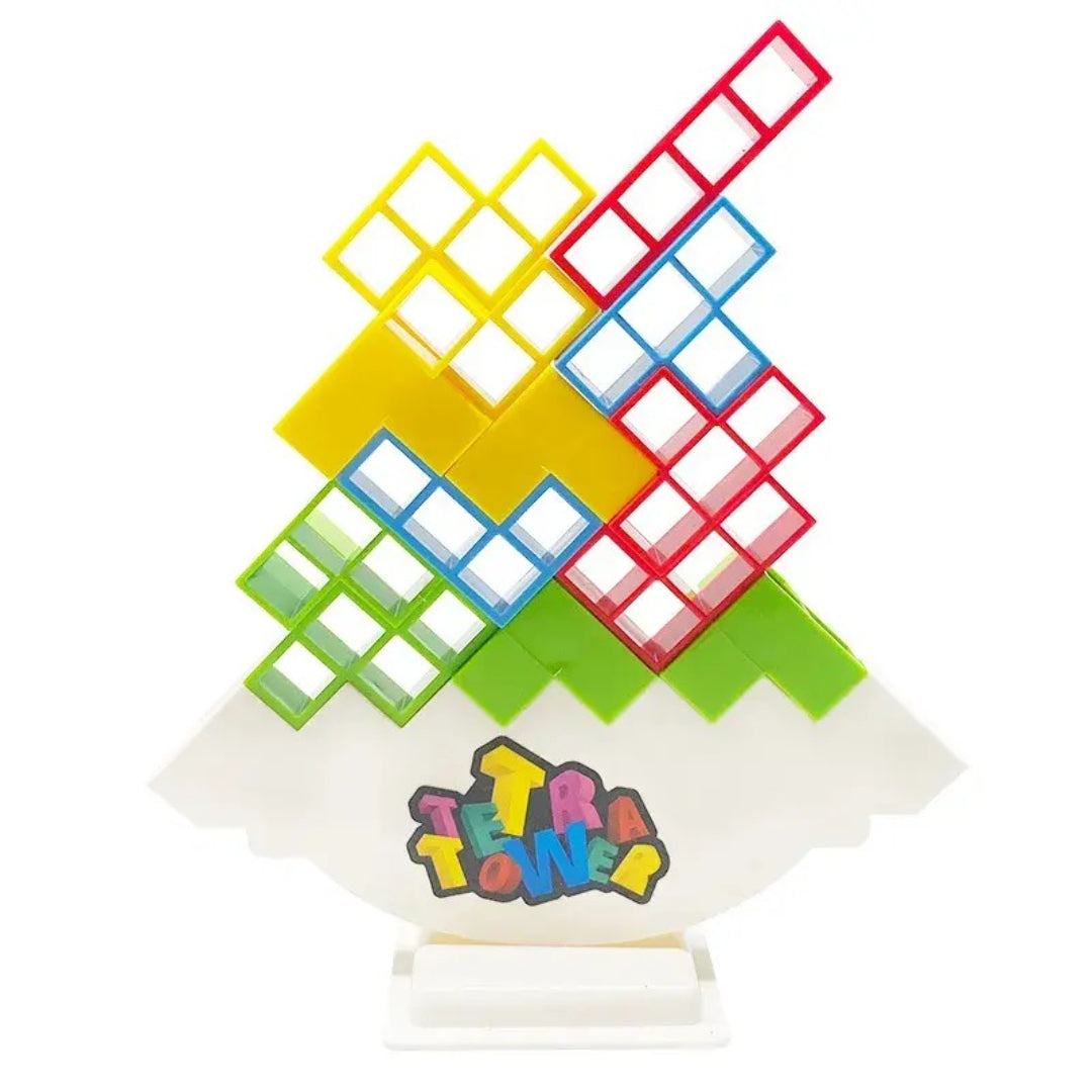 Stacking games with building blocks logical tower game for kids
