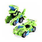 Fast transforming dino car for action play