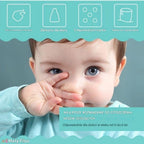 Electric nasal aspirator for babies gentle nasal cleansing