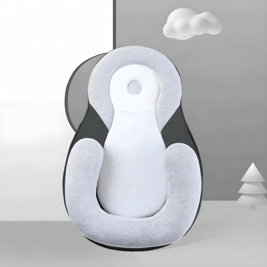 Ergonomic baby pillow for better sleep support