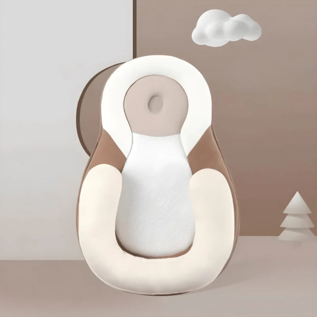 Ergonomic baby pillow for better sleep support