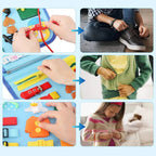 Aktivitetsbog til småbørn legetøj til motorisk udvikling