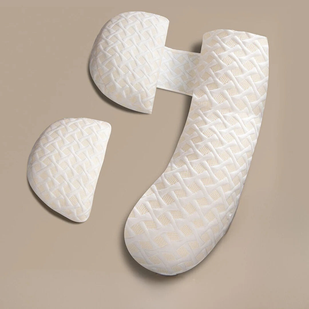 Full body support pregnancy pillow