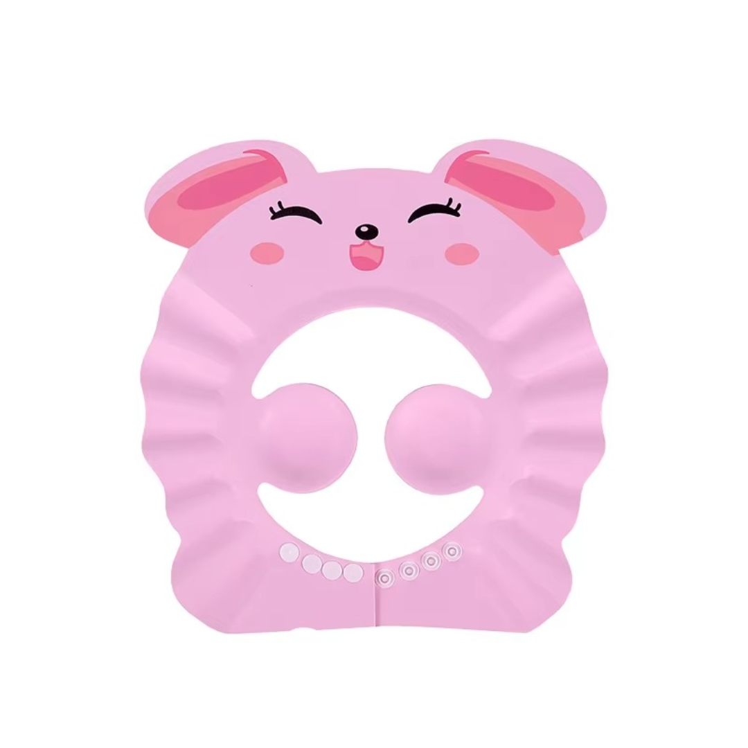 Water protection for ears and face during bathing
