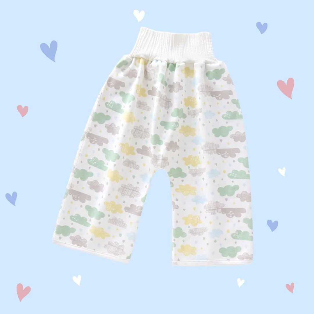 Reusable night pants for children with leak-proof protection