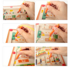 Montessori Numbers and Color Maze Learning Game