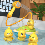 Baby bathtubs with fountain and shower