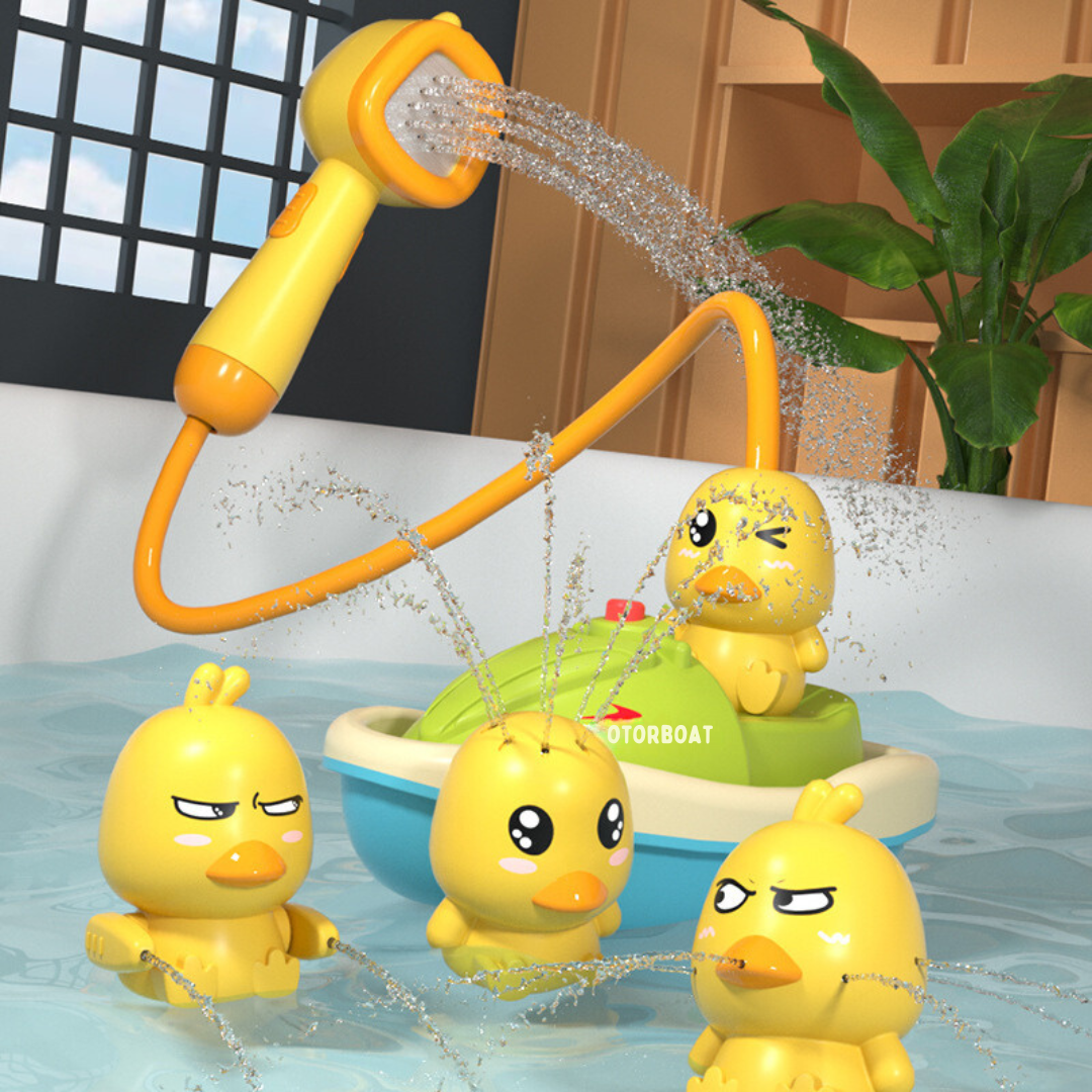 Baby bathtubs with fountain and shower