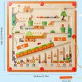 Montessori Numbers and Color Maze Learning Game