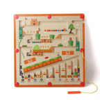 Montessori Numbers and Color Maze Learning Game