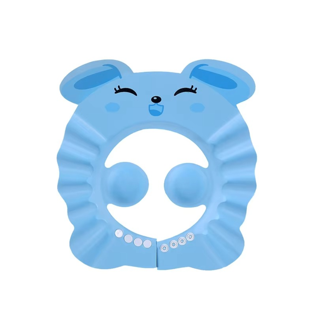 Water protection for ears and face during bathing