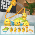 Baby bathtubs with fountain and shower