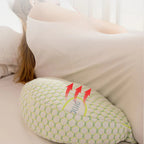 Full body support pregnancy pillow