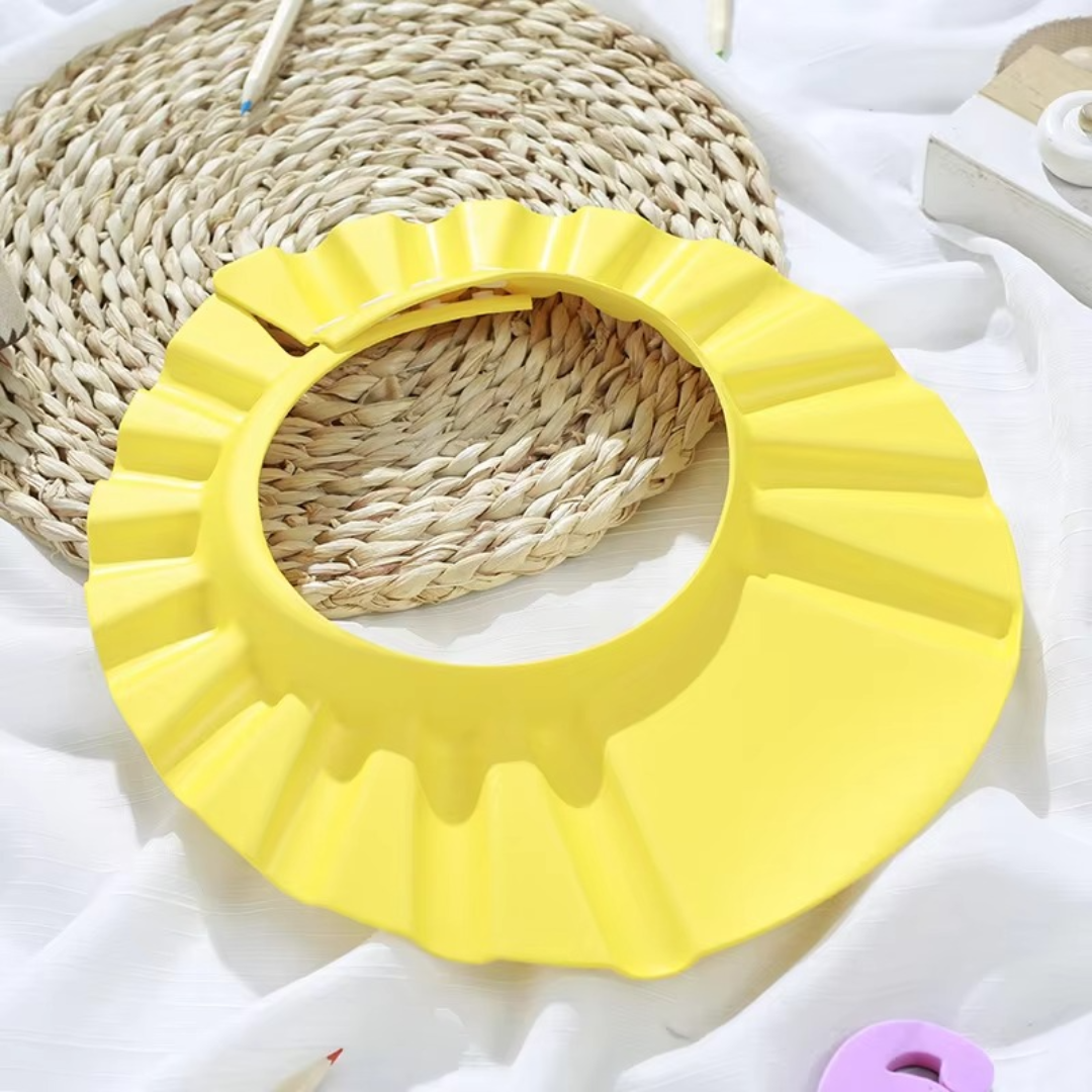 Water protection for ears and face during bathing