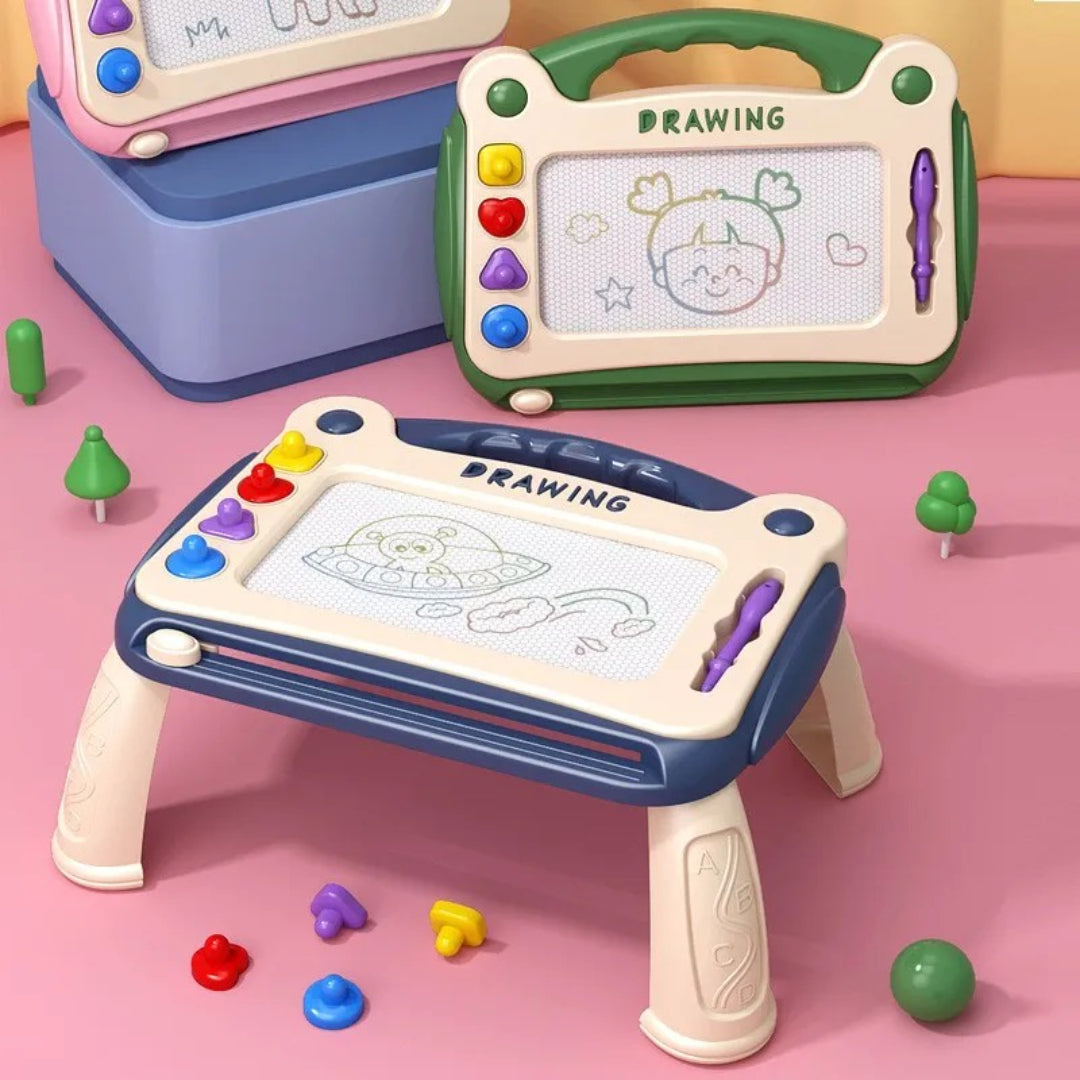 Magnetisk tegnebræt genanvendeligt tegnelegetøj