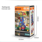 Kids golf set with trolley and wheels