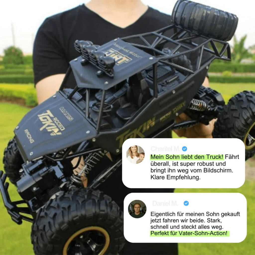Remote-controlled monster truck off-road RC car for children