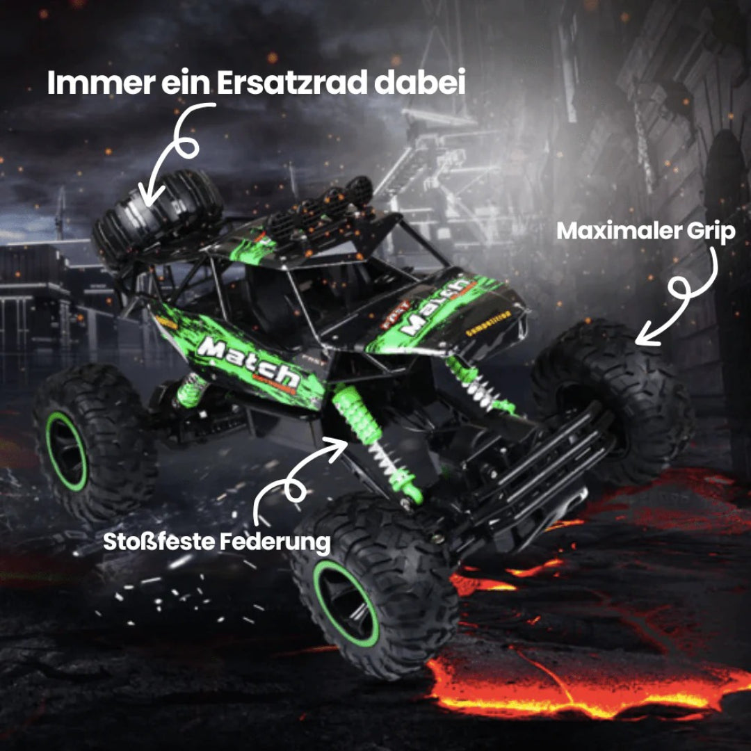 Remote-controlled monster truck off-road RC car for children