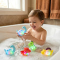 Light-up dinosaur bath toys
