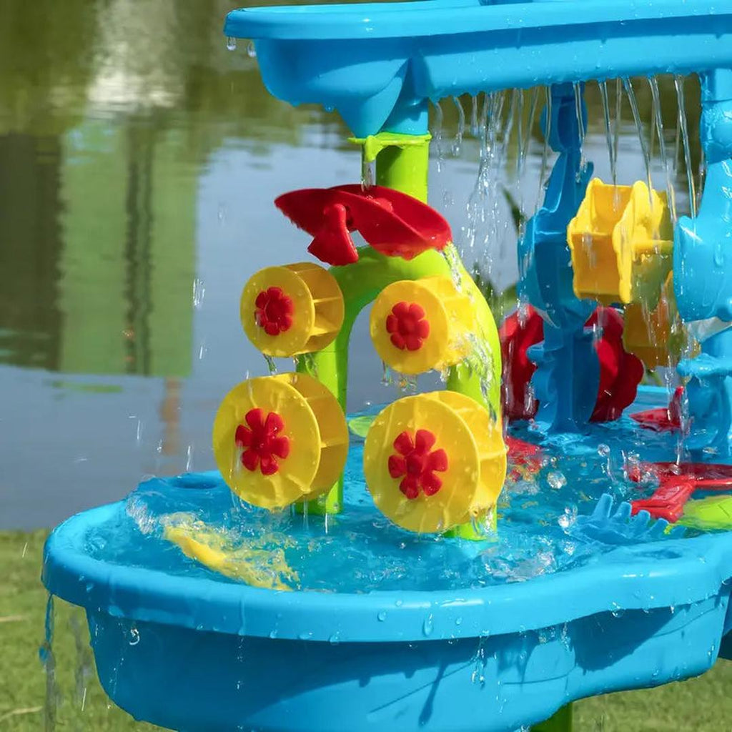 Children's play activity table with 3 levels sand and water