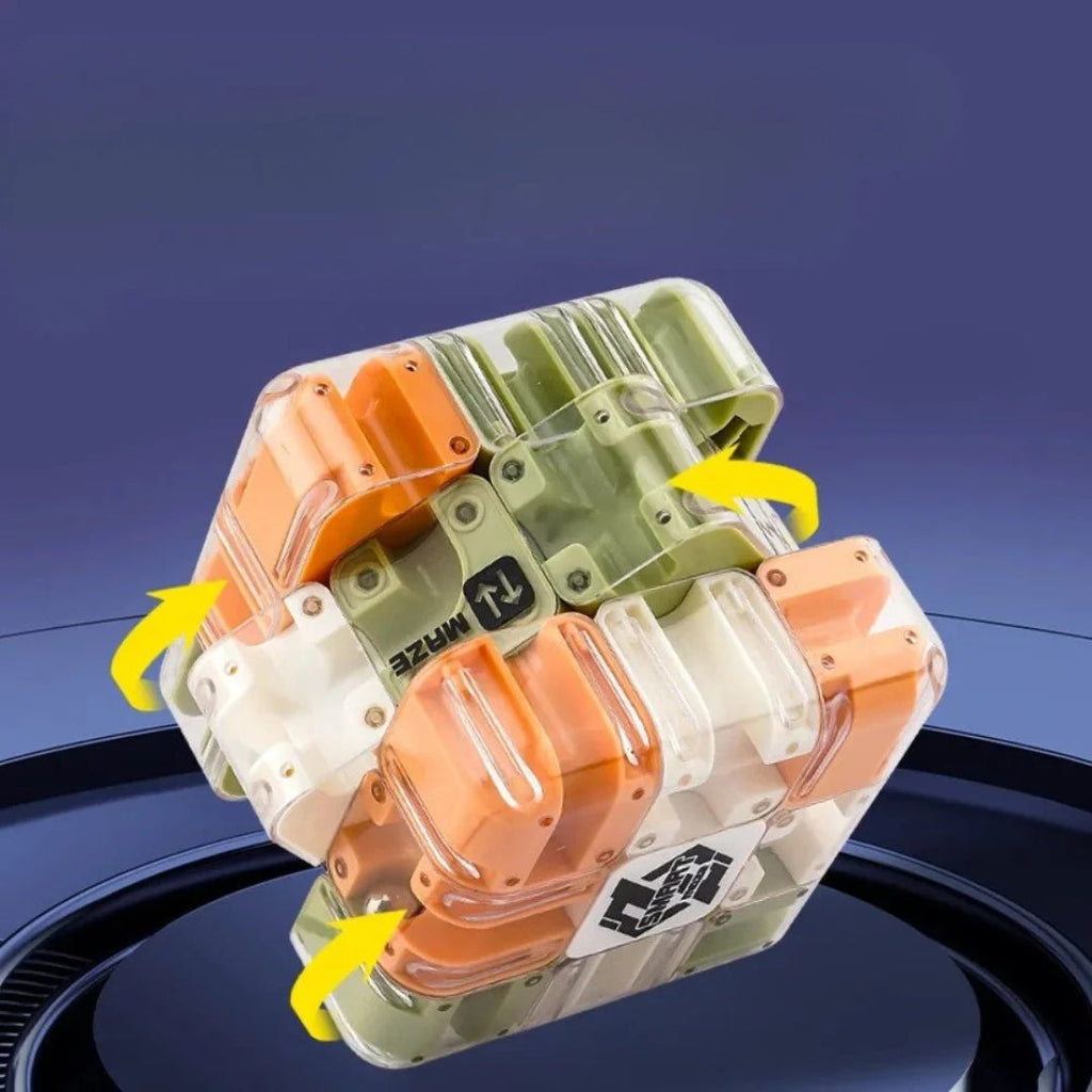 Logic cube concentration game for children