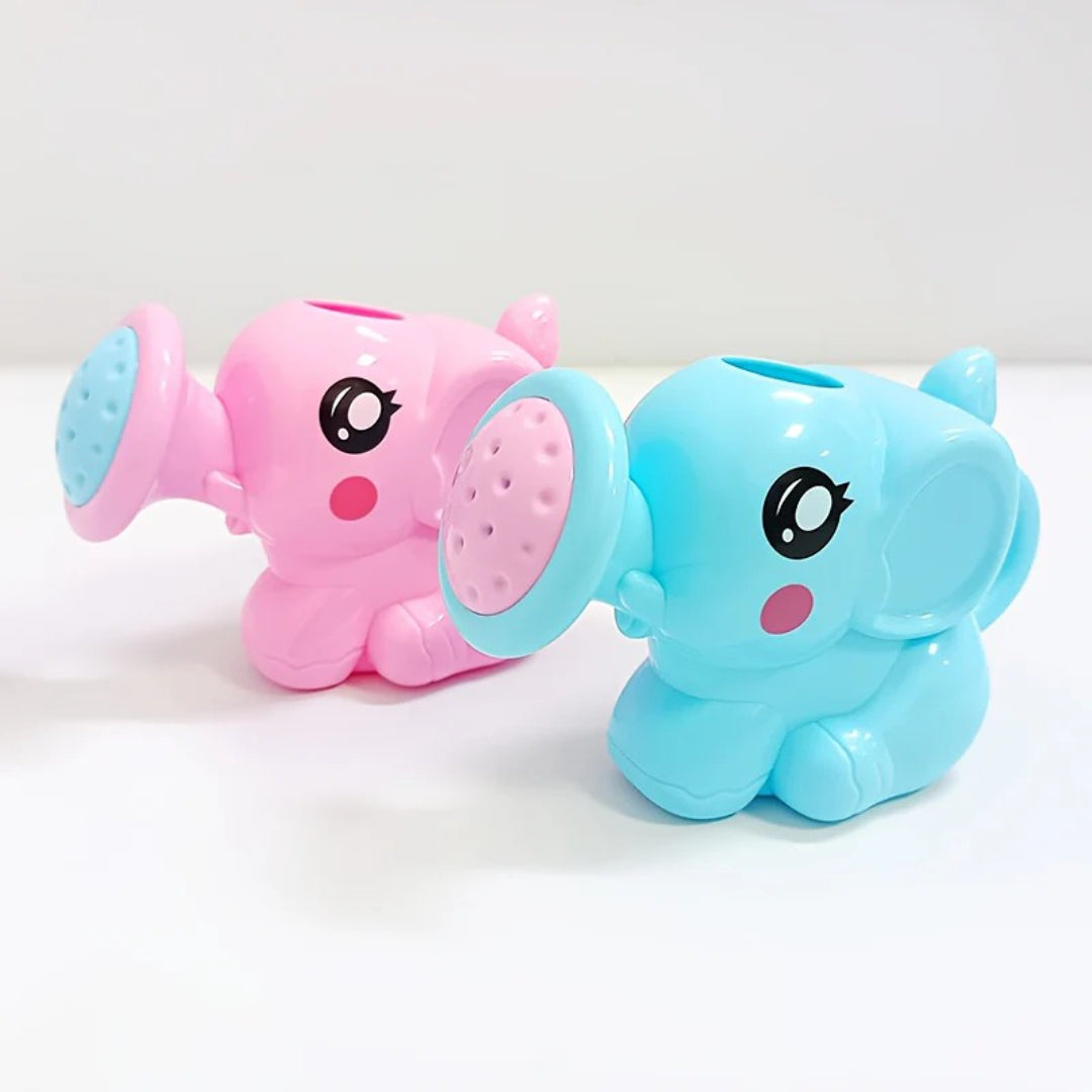 Squirting elephant bath toy in durable ABS material