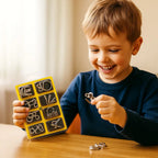 Metal puzzle set strategic logic game