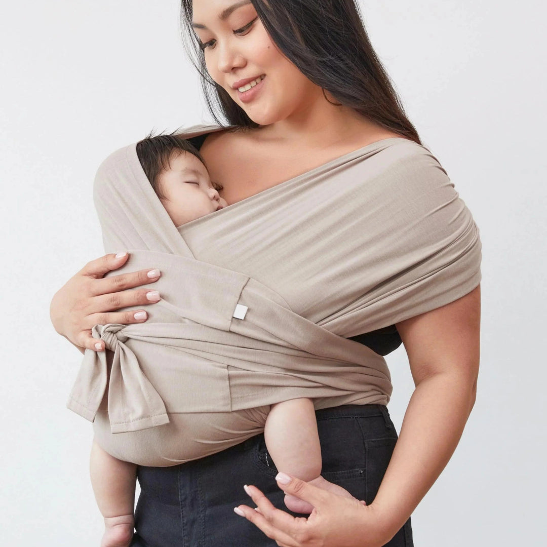 Ergonomic baby wrap for comfortable carrying