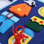 Aktivitetsbog med læringstavle til undervisning