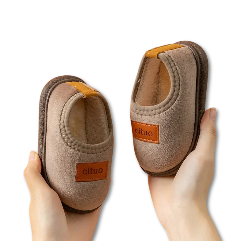 FluffFooties cozy baby slippers