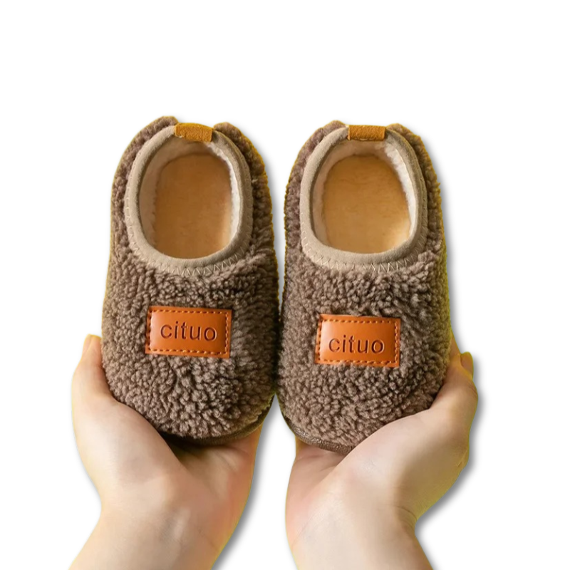FluffFooties cozy baby slippers