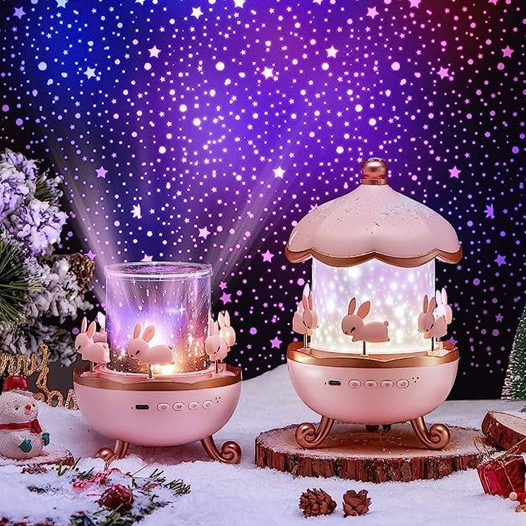 Rotating Projector for Children with Night Light Projections