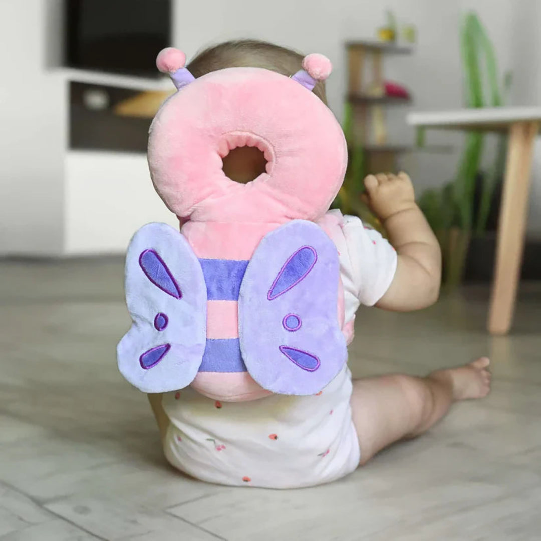Protective Baby Backpack with Head Support for First Steps