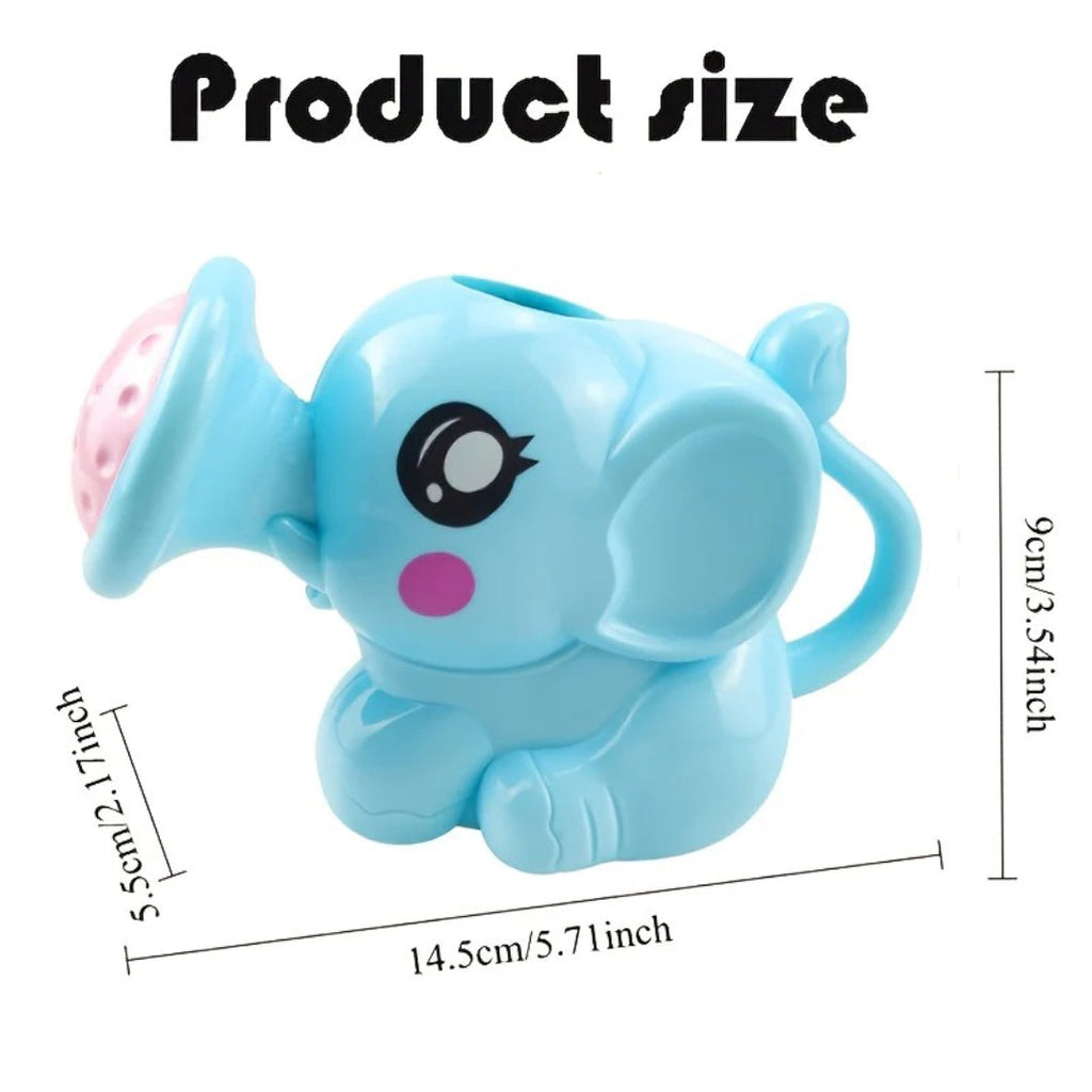 Squirting elephant bath toy in durable ABS material