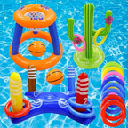 Inflatable Cactus Ring Toss Game for Outdoor Play
