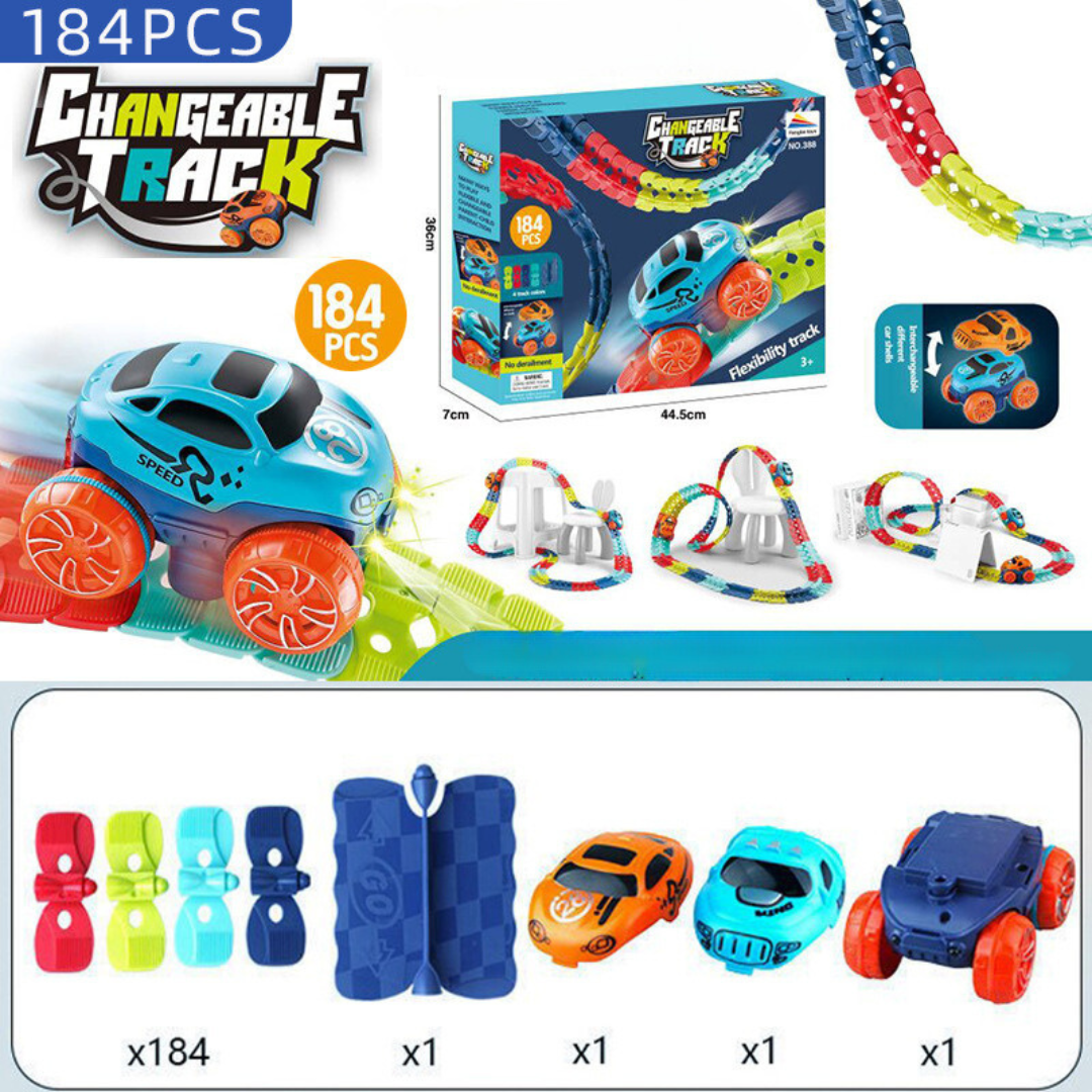 Anti-gravity racetrack for children